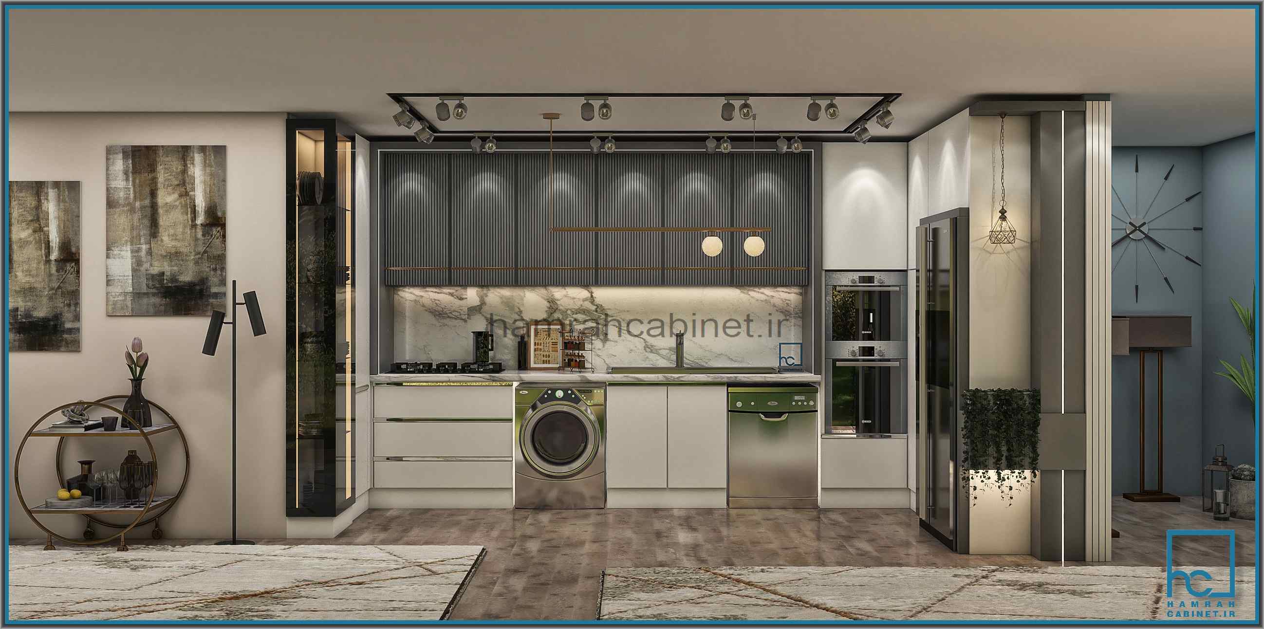 کابینت مدرن ژورنالی35